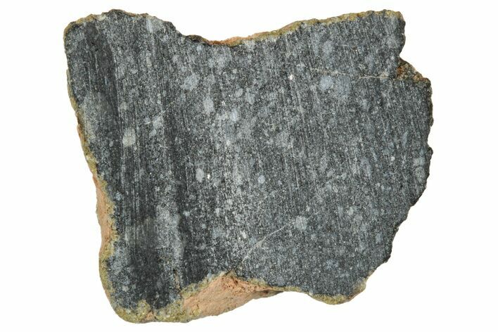 Polished Lunar Meteorite ( g) End Cut Slice - NWA #333158